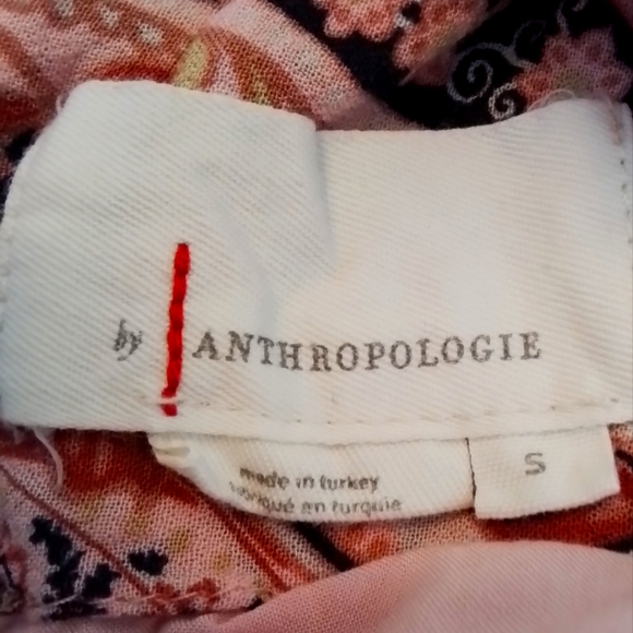 Anthropologie Cady Long Sleeve Paisley Tunic Dress - S - Picture 9 of 10